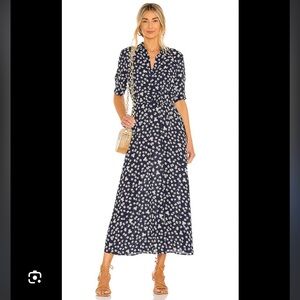 Steve Madden Floral Education Midi Dress